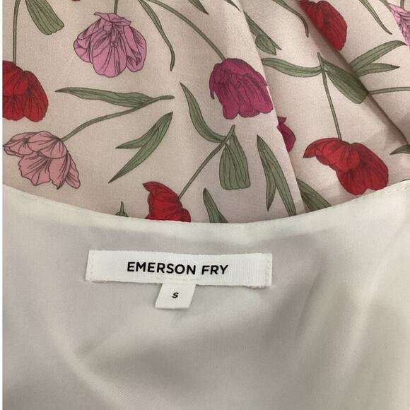Emerson Fry Amy Sundress In Vintage Tulip Size Small Floral Midi Dress - Picture 13 of 14
